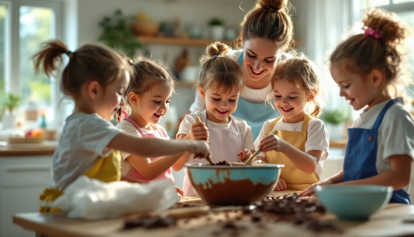 recette galette chocolat maternelle