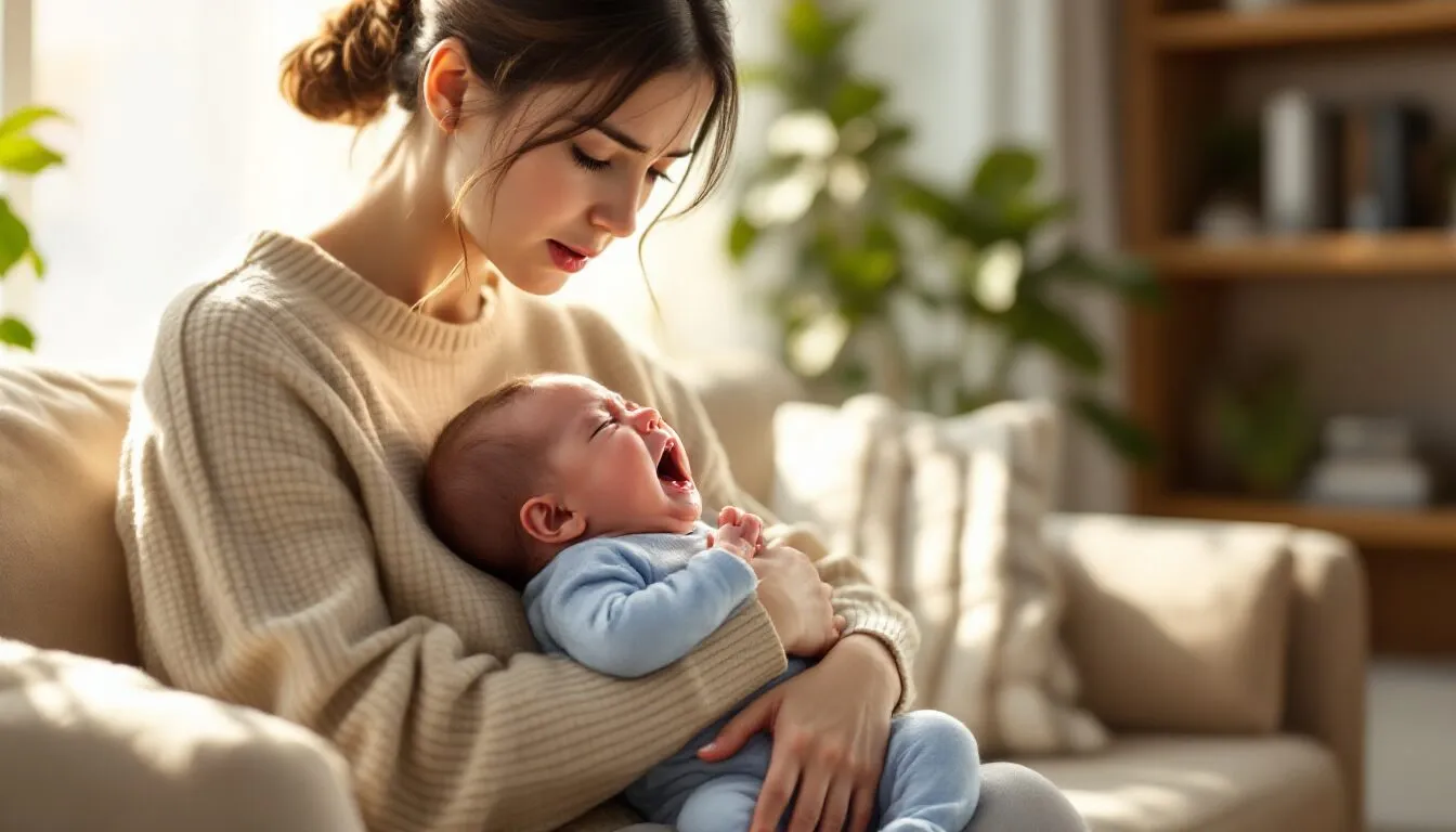 bébé 2 mois salive beaucoup et pleure