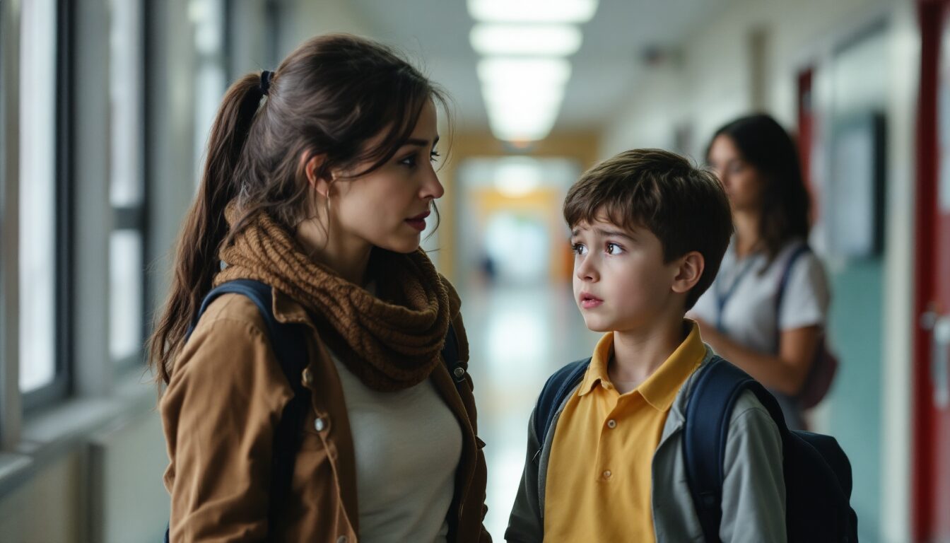 la maîtresse a pris mon fils en grippe