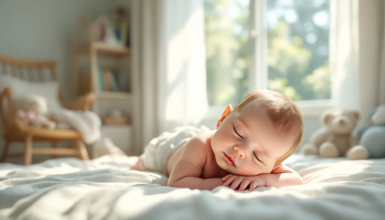 bébé qui dort sur le ventre signification