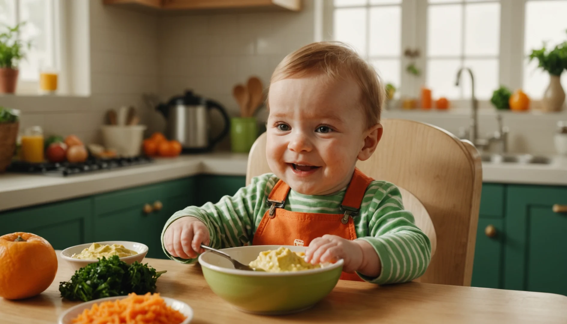 brasse vegetal bebe
