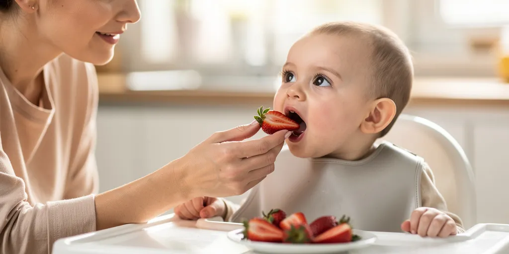 fraise a partir de quel age