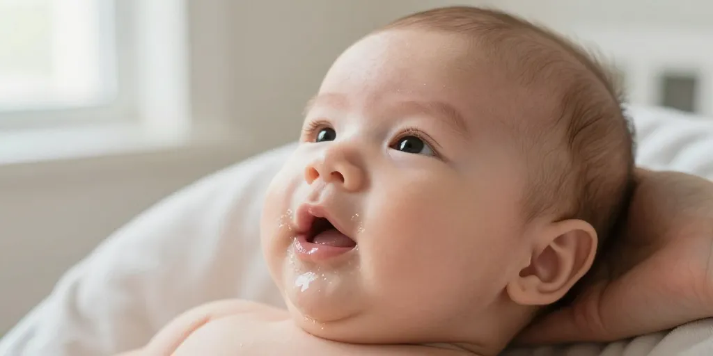 bébé bave beaucoup 2 mois