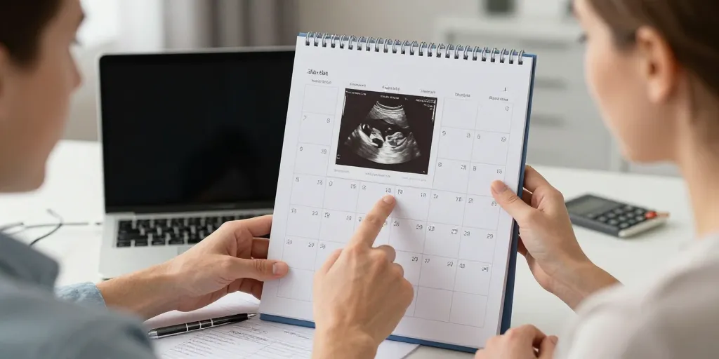 calcul date conception accouchement