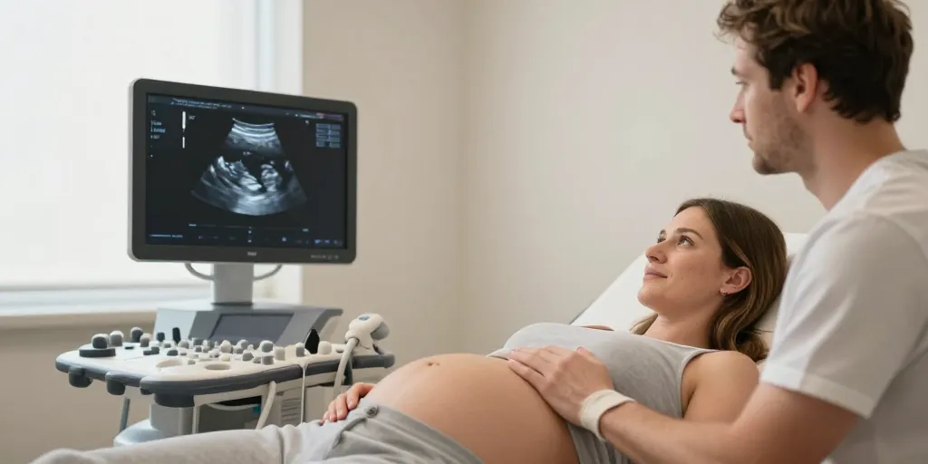 première échographie enceinte