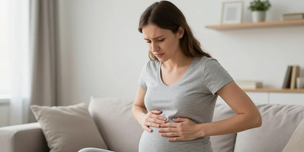 enceinte mal coté gauche