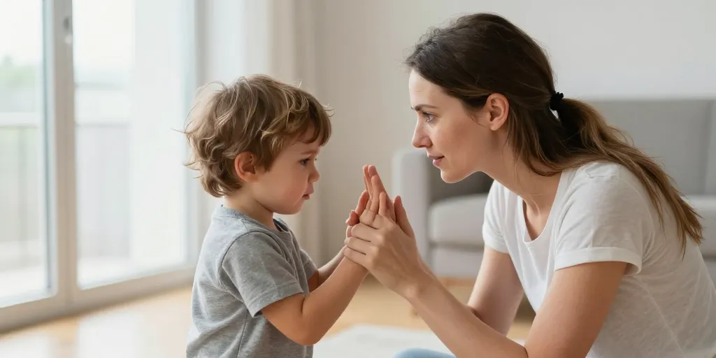 enfant 3 ans tape