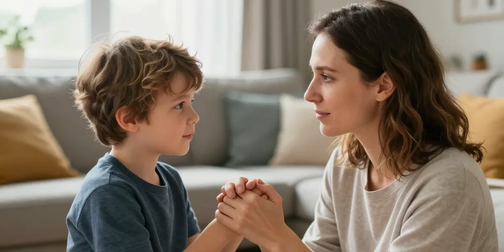 mon enfant ment